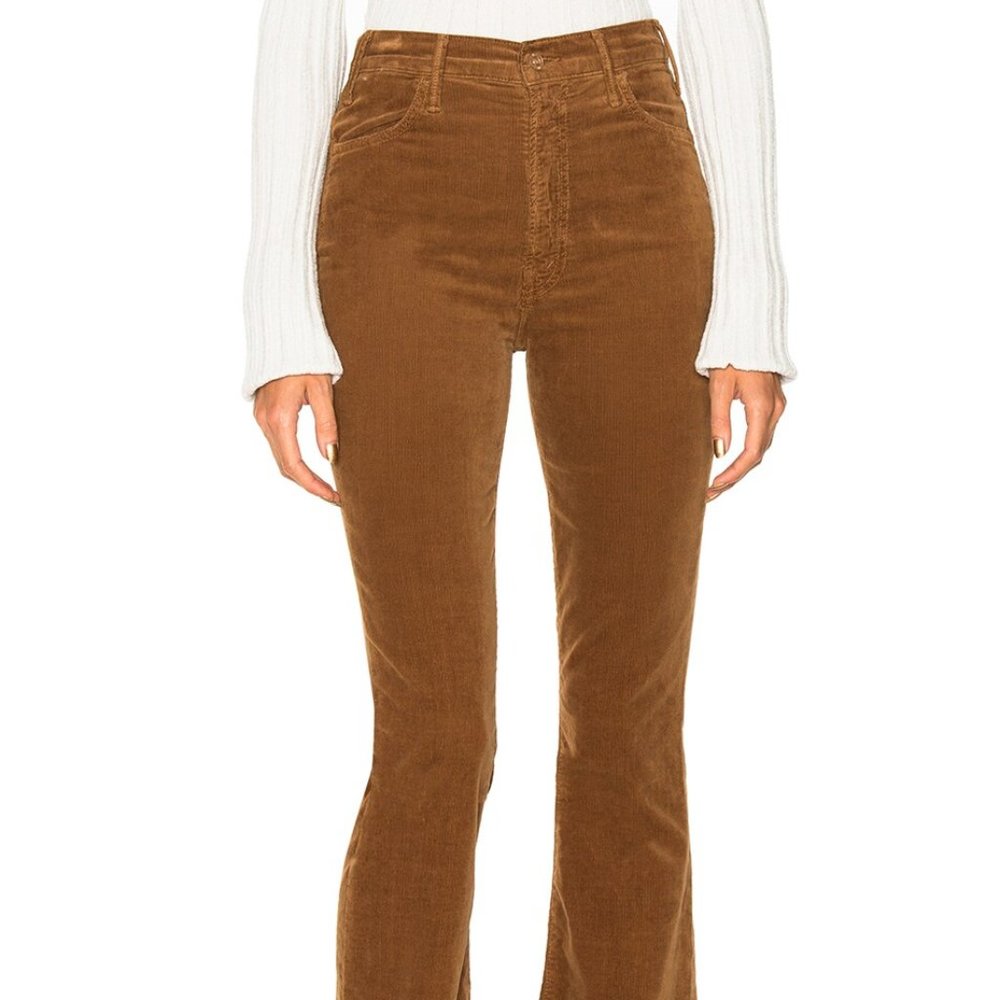 MOTHER Hustler Ankle Fray Hopscotch Caramel 27